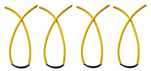 GM&BW Ersatzgummis für Schleudern zum Einsetzen des Jochs in das Rohr, langlebig und stark (leicht, 4, 4 Sets)