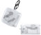 kwmobile Case Compatible with Nothing ear (2) Case - Silicone Cover Holder for Earbuds - Transparent