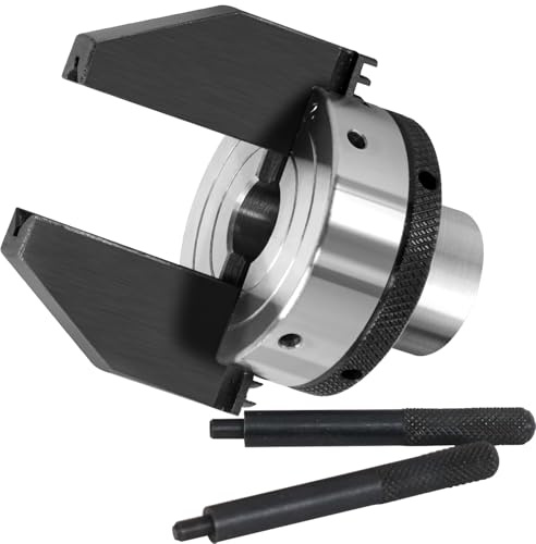 Dedicated 2-Inch 2-Jaw Pen Drilling Lathe Chuck | 1 X 8TPI Direct Thread Blank Chuck for Woodturning
