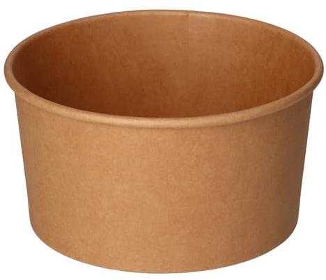 Bunzl Ensaladera De Cartón Kraft - 1000 Ml- 300 unidades