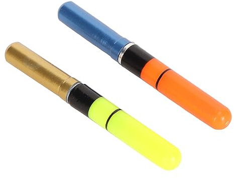 RiToEasysports 2PCS Angeln Leuchtstäbe LED Float Tip Light Stick Batterie, Langlebige Konstruktion, Tragbar, Vielseitig Einsetzbar für Nachtangeln Rot Grün