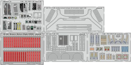 Eduard Sprue Brothers 1:48 Big ED F-4E Phantom II Super Detail Set (MNG-Kit), EDUBIG49382