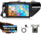Android Autoradio für Toyota Hilux Pick Up AN120 2015-2020 mit GPS Navi WiFi 10.1 Zoll Touchscreen Autoradio 2 Din mit Bluetooth Mirror Link FM/RDS/DAB/USB/OBD Lenkradsteuerung Rückfahrkamera Mikrofon