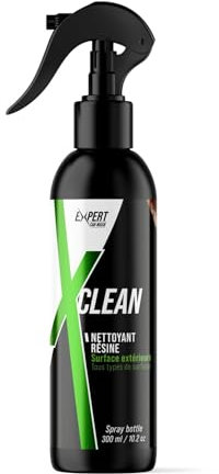 Nettoyant resine voiture - 300 ml - Concentré et économique - Degoudronnant auto - Élimine les traces de résines, goudron et colle sur la carrosserie, pare-brise, phare, vitre - Fabriqué en Italie