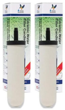 DOULTON LOT POUR 6 MOIS X 2 CARTOUCHES BRITISH BERKEFELD ULTRA STÉRASYL certifiée NSF POUR FILTRE À GRAVITÉ