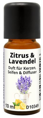 Zitrone&Lavendel Duftstoff 10ml Duftöl für Kerzen, Seifen und Diffuser