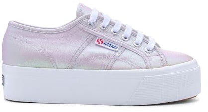 Superga 2790Cotw Linea Up and Down Unisex-Sneaker für Erwachsene, A1h Pastelllila Iridesc, 38 EU