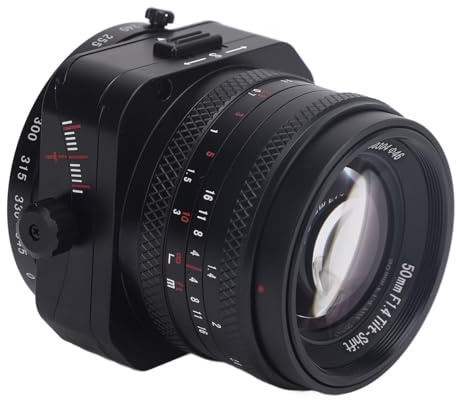 50 Mm F1,4 APS C Vollformat-Objektiv mit Manueller Fokussierung, Tilt-Shift-Objektiv mit Großer Blende und Porträtobjektiv mit M4/3-Anschluss für die Kamera G1 PL1 E PL2