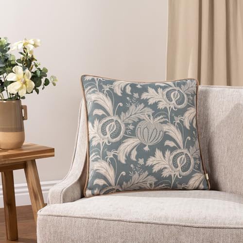 Evans Lichfield Chatsworth Heirloom Kissen, gefüllt, mit Paspelierung und Federn