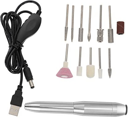 BELLIFFY Maquina Uñas Eléctrica Pulidor Uñas Para Manicura Taladro De Portátil Para De Eléctrica Accesorio Manicura