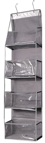 Multi Pocket Handbag Holder With Compartments Over Door Storage Organiser Accessories Home Organization Accessory Pvc Over The Door Storage Pockets