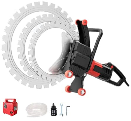 Scie annulaire électrique à béton 9 800 W, lame en alliage en option de 16/20/24 pouces, moteur sans balais en cuivre pur de 3 500 tr/min, conception ergonomique multi-angle(600mm)
