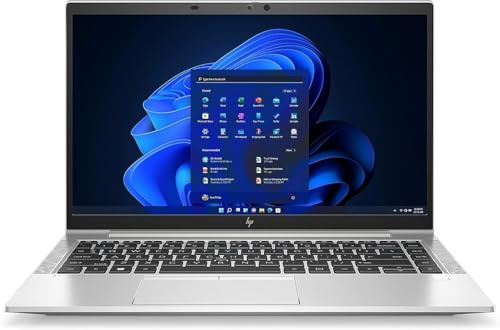 HP EliteBook 840 G8 Business Computer portatile 14 pollici, schermo FHD, Intel Core i7-1185G7, 16 GB di RAM, SSD NVMe 512 GB, tastiera QWERTY ITA originale, Windows 11 Pro (ricondizionato)
