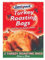 Sold by Homewaresdirect 2 Pack Turkey Roasting Bags 52cm x 58cm, Clear, Polyethylene, Zipper Closure, Oven Safe, Disposable, Single-layer Polyester Construction