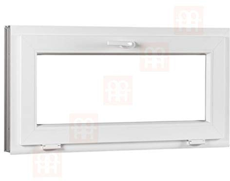 Kunststofffenster | 100x50 cm (1000x500 mm) | weiß | Kipp-Fenster