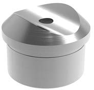 Sellon24® Soporte para tubos de acero inoxidable, soporte para pasamanos V2A, soporte para barandillas, soporte para pasamanos, postes, adaptador, pasamanos, pasamanos, barandilla para escaleras,