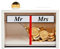 Spardose Hochzeit | Geld rutscht Immer auf eine Seite | Hochzeitsgeschenke für das Brautpaar | Polterabend Geschenk Hochzeit Ehepaar | Hochzeitskasse Hochzeitsspardose | Geldgeschenke (Mr Mrs Weiß)