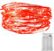 Dalugo Lichterkette Rot, 3m 30 LED Lichterkette Batterie Klein für Weihnachten, Schlafzimmer, Party, Hochzeit