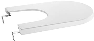 Round Bidet Cover with Soft Drop, 52.5 x 38.8 x 4.8 cm, White (A806D12001)