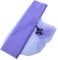 Organza Dekostoff 48cm x 10m, zum Nähen Brautschleiern,Petticoats,Röcken,Organzastoff Dekoband für Hochzeit Party Bankett Deko Tischläufer Geschenk-Schleife DIY Handwerk Weihnachten Deko,Helles Lila