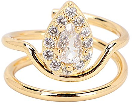 cersalt Bague à Ongles en Mode pour Femmes et Filles (3054g)
