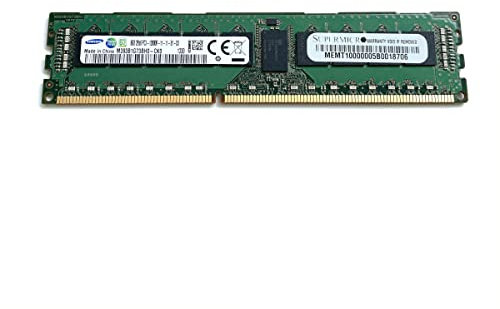 Samsung RDIMM PC3 12800R DDR3 2Rx8 M393B1G73BH0 CK0 ECC - Memoria RAM para servidor Dell HP Lenovo Supermicro