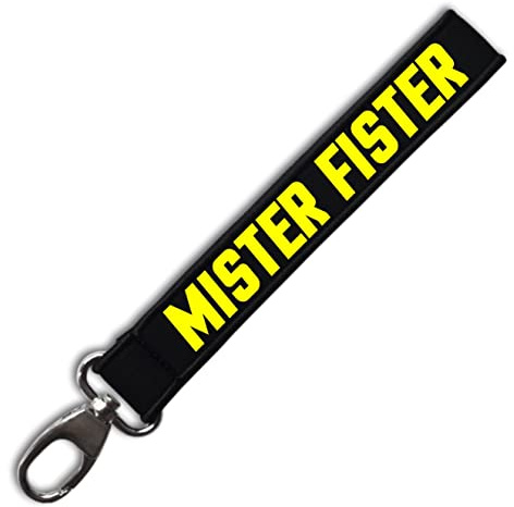 Spaß Kostet Neopren Schlüsselanhänger Mister Fister