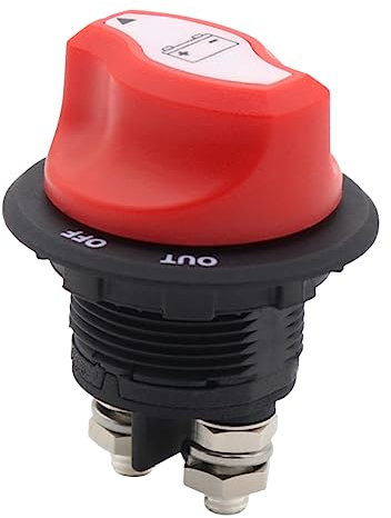Toddmomy Batterieschalter Batterie-ein-aus-schalter Batterietrenner Notausschalter Für Autobatterien Batterie-ausschalter Auto Batterie Trennschalter Batterietrennschalter Wohnmobil 150a