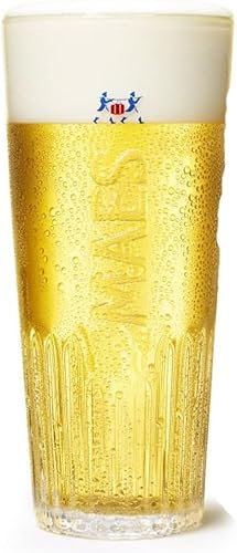 TUFF LUV Maes Pils - Vaso de cerveza belga
