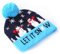 Srliya Unisex-LED-Strick-Weihnachtsmütze, Bunt Leuchtende Beanie-Mütze für Kinder, Männer und Frauen, Schneeurlaub, Festival, Geburtstagsfeier, Neuheitsmütze (6)
