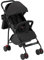 Poussette Bébé Légère et Compacte de 0 Mois à 4 Ans, Capacité de Charge Maximale de 25 kg, Poussette Pliable, Dossier Inclinable, Pliage Automatique en 1 Étape, Canopy-C-noir