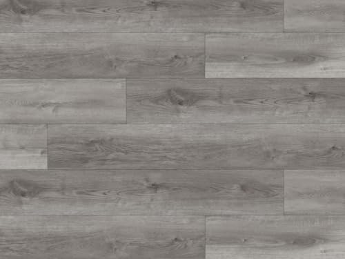 HPFloor Vinylboden selbstklebend, 2mm, PVC Bodenbelag selbstklebend, Eiche Century Landhausdiele, Vinyl Fliesen selbstklebend, feuchtraumgeeignet, pflegeleicht, Bodenbelag Küche.