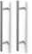 Youyijia 20 Pack Kitchen Door Handles, Silver Kitchen Cabinet Handles, Stainless Steel Bathroom Cupboard Handles, Wardrobe Handles, Kitchen Cabinet Handles, Drawer Handles (20, 128mm)