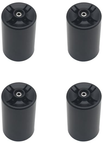 OZXNO 4 Pcs AA to D Battery Adapter Plastic AA to D Size Battery Spacer Converter Case