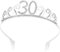Healvian Rhinestone Geburtstag Krone Haarschmuck Für Damen Geburtstagsfeier Krone Haaraccessoire Für Besondere Anlässe