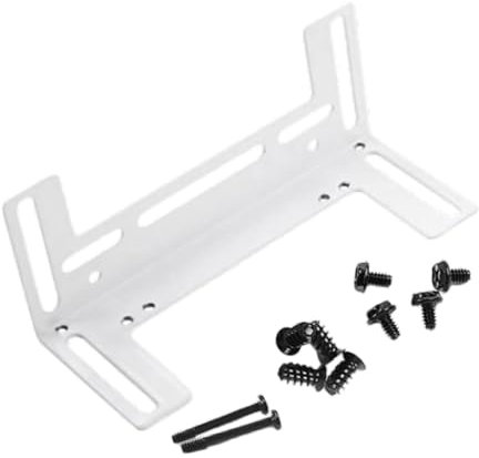 BaotyJie CPU Cooler Rack Water Cooling Radiator Support for 120mm 90mm 80mm Fan Coolers Upgrade Cooling Bracket PC Heatsink Fan Holder, white