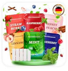 30 Cartucce Filtro Al Gusto Di Menta Lamponi Cannella Mirtilli Fragole Pesche Per Portatile Plastica Smettere di FumareS2.0/S2.1/S1.0/S1.1 Inalatore