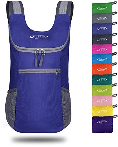 G4Free Faltbarer Rucksack Leichter Tagesrucksack Klein 200g Unisex Packbarer Reiserucksack Wanderrucksack für Wandern Fahrrad