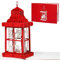 LINPopUp®, LIN17537, POP UP Weihnachtskarte, Pop Up Weihnachten, Weihnachtskarte, 3d Weihnachtskarten, Adventskarten, 3d Karte Weihnachten, Laterne, N444