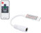 LEDKIA LIGHTING Mini Contrôleur Variateur Ruban LED 12/24V DC RGB avec Télécommande RF