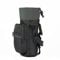 Water Bottle Carrier Bag, Bottle Pouch Holder, Adjustable Shoulder Hand Strap 2 Pocket Sling Neoprene Sleeve Sports Water Bottle Accessories for Men Women Kids Hiking Travelling Camping（Grey）