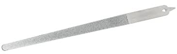 FORTUNE 8 DiamonDeb - Lima per unghie, in acciaio inox, 20,5 cm