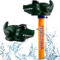 Schwimmendes Wasserthermometer, Schwimmbadthermometer, Cartoon-Wassertemperaturthermometer, Bruchsicheres Schwimmbadthermometer mit Seil, Geeignet für Whirlpools im Innen- und Außenbereich, Pools