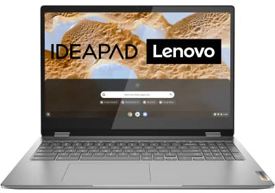 Lenovo Ideapad Flex 3 Convertible | 15,6 Full HD WideView Touch Display | Intel Celeron N4500 | 4GB RAM | 128GB SSD | Intel UHD Grafik | Chrome OS |grau