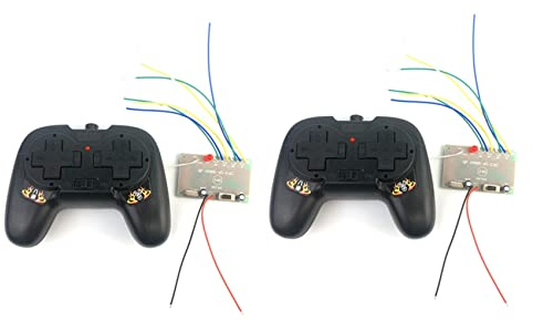 Mengmen Lot de 2 modules de télécommande sans fil 8 canaux 2,4 G 4-6 V 50 m