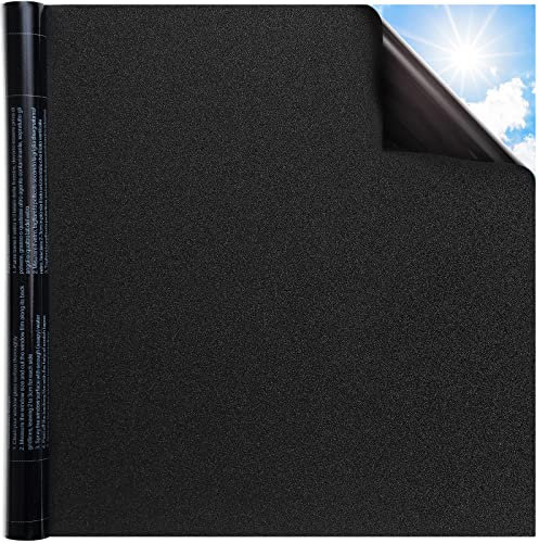 DOWELL Lámina opaca para ventanas, color negro, 60 x 200 cm, lámina tintada, autoadhesiva, oscura, opaca, lámina adhesiva