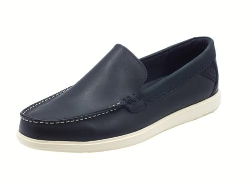 Clarks Homme Bratton Loafer Mocassins, Navy, 45 EU