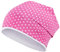 Smarilla Mädchen Mütze Übergangsmütze Beanie Pferde Katzen Punkte Frühling Herbst, Bekleidungsgröße: 54-56, Farbe: Pink-Weiß