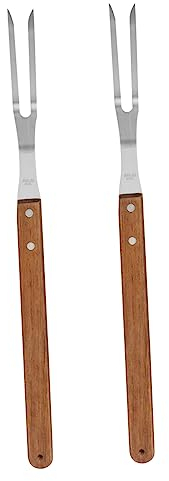 POPETPOP Fourchettes À Rôtisserie Pour Barbecue En Acier Inoxydable Brochettes À Kebab Rotatives Pour Le Camping