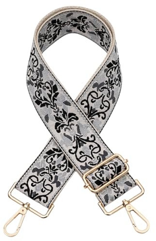 Breitem Schultergurt für Gürteltasche Riemen für Umhängetasche - Taschenband Längenverstellbarer Breiter 2635